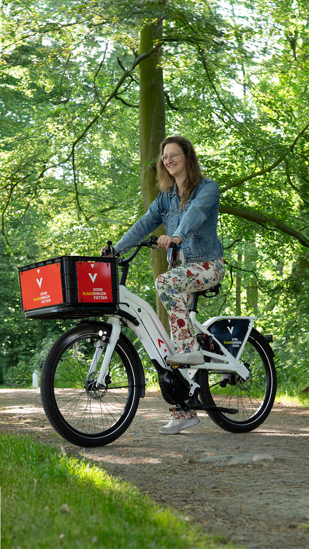 Elektrische fiets lenen op een doordeweekse dag